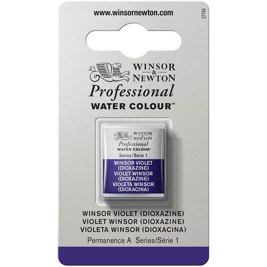 Winsor & Newton Professional Sulu Boya Winsor Violet (Dioxazine) 733 S.1 Yarım Tablet