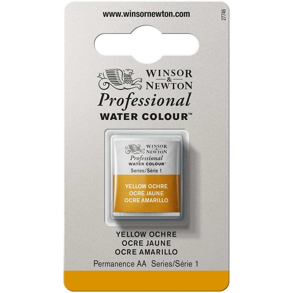 Winsor & Newton Professional Sulu Boya Yellow Ochre 744 S.1 (Yarım Tablet)