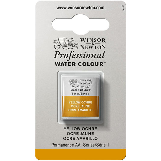 Winsor & Newton Professional Sulu Boya Yellow Ochre 744 S.1 (Yarım Tablet)