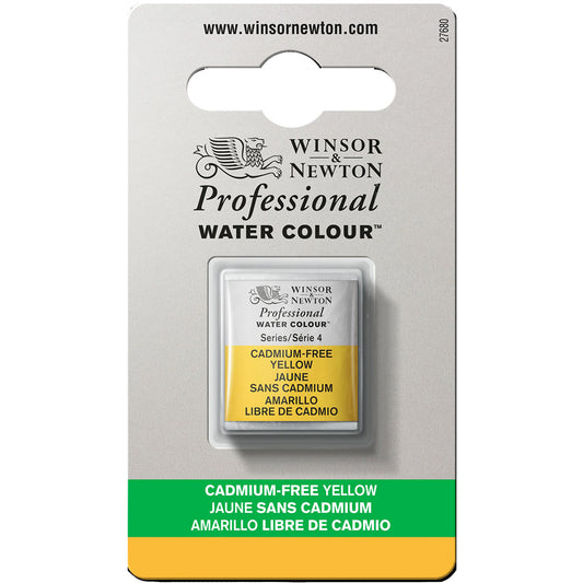 Winsor & Newton Professional Sulu Boya Cadmium-Free Yellow 890 S.4 (Yarım Tablet)