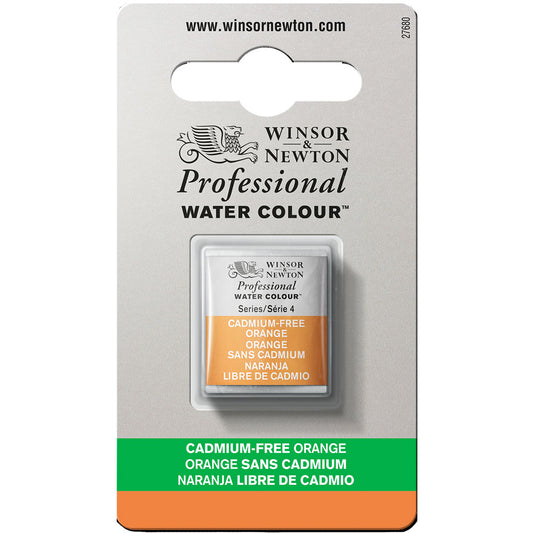 Winsor & Newton Professional Sulu Boya Cadmium-Free Orange 899 S.4 (Yarım Tablet)
