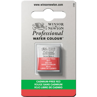 Winsor & Newton Professional Sulu Boya Cadmium-Free Red 901 S.4 (Yarım Tablet)