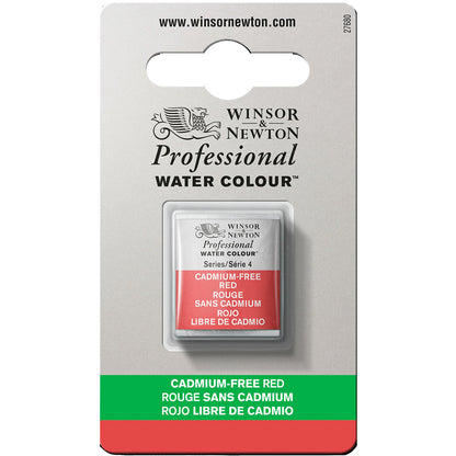 Winsor & Newton Professional Sulu Boya Cadmium-Free Red 901 S.4 (Yarım Tablet)