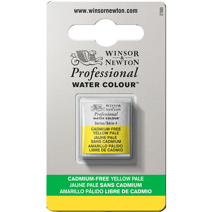 Winsor & Newton Professional Sulu Boya Cadmium-Free Yellow Pale 907 S.4 (Yarım Tablet)