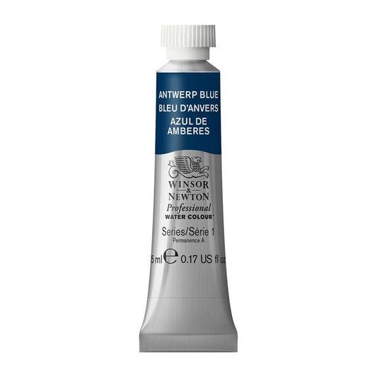 Winsor & Newton Professional Sulu Boya 5ml Antwerp Blue 010 S.1