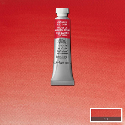 Winsor & Newton Professional Sulu Boya 5ml Cadmium Red Deep 097 S.4