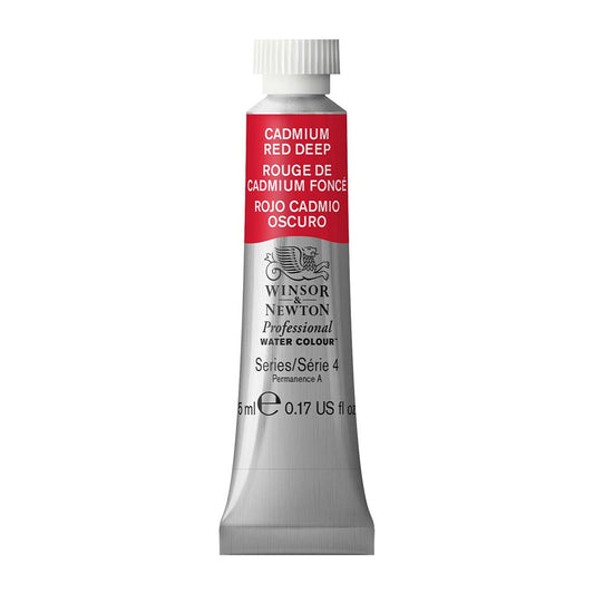 Winsor & Newton Professional Sulu Boya 5ml Cadmium Red Deep 097 S.4