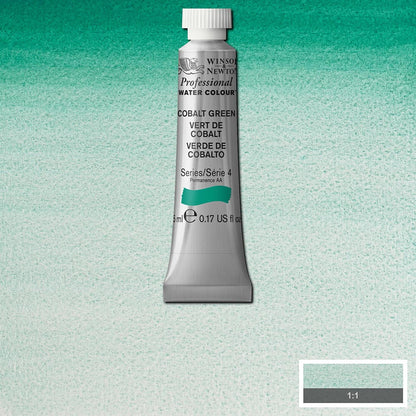 Winsor & Newton Professional Sulu Boya 5ml Cobalt Green 184 S.4
