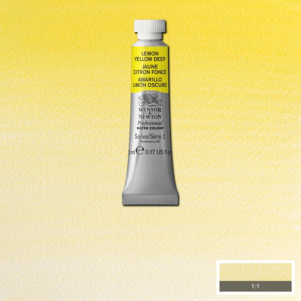 Winsor & Newton Professional Sulu Boya 5ml Lemon Yellow Deep 348 S.2