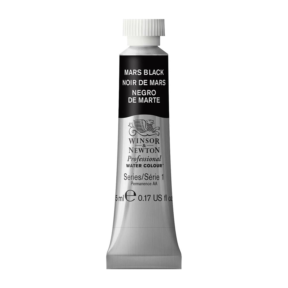 Winsor & Newton Professional Sulu Boya 5ml Mars Black 386 S.1