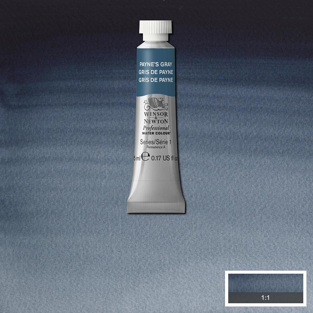 Winsor & Newton Professional Sulu Boya 5ml Payne’s Gray 465 S.1