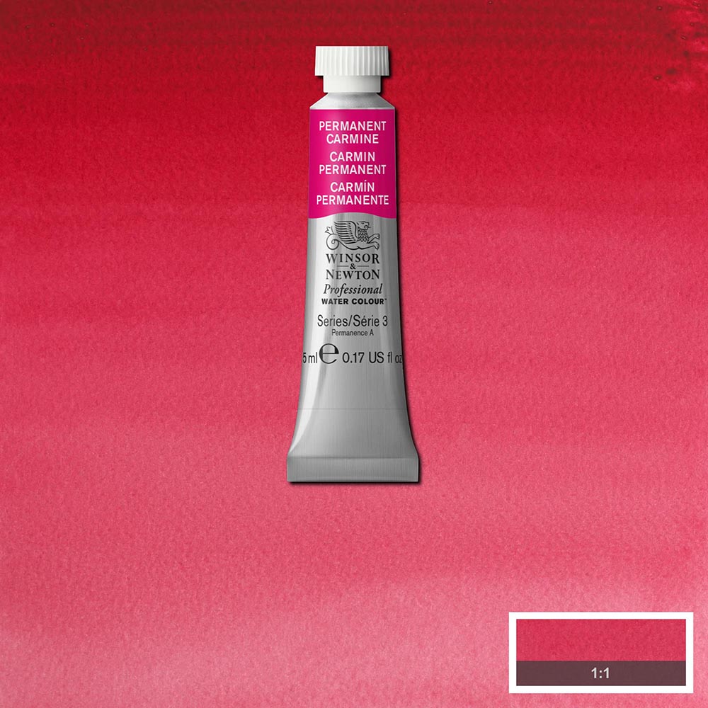 Winsor & Newton Professional Sulu Boya 5ml Permanent Carmine 479 S.3