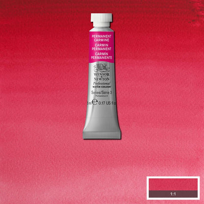Winsor & Newton Professional Sulu Boya 5ml Permanent Carmine 479 S.3