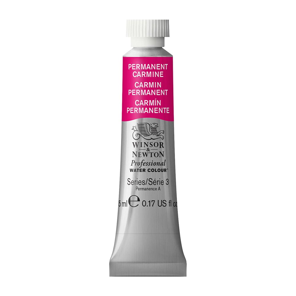 Winsor & Newton Professional Sulu Boya 5ml Permanent Carmine 479 S.3
