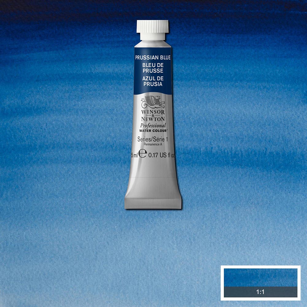 Winsor & Newton Professional Sulu Boya 5ml Prussian Blue 538 S.1