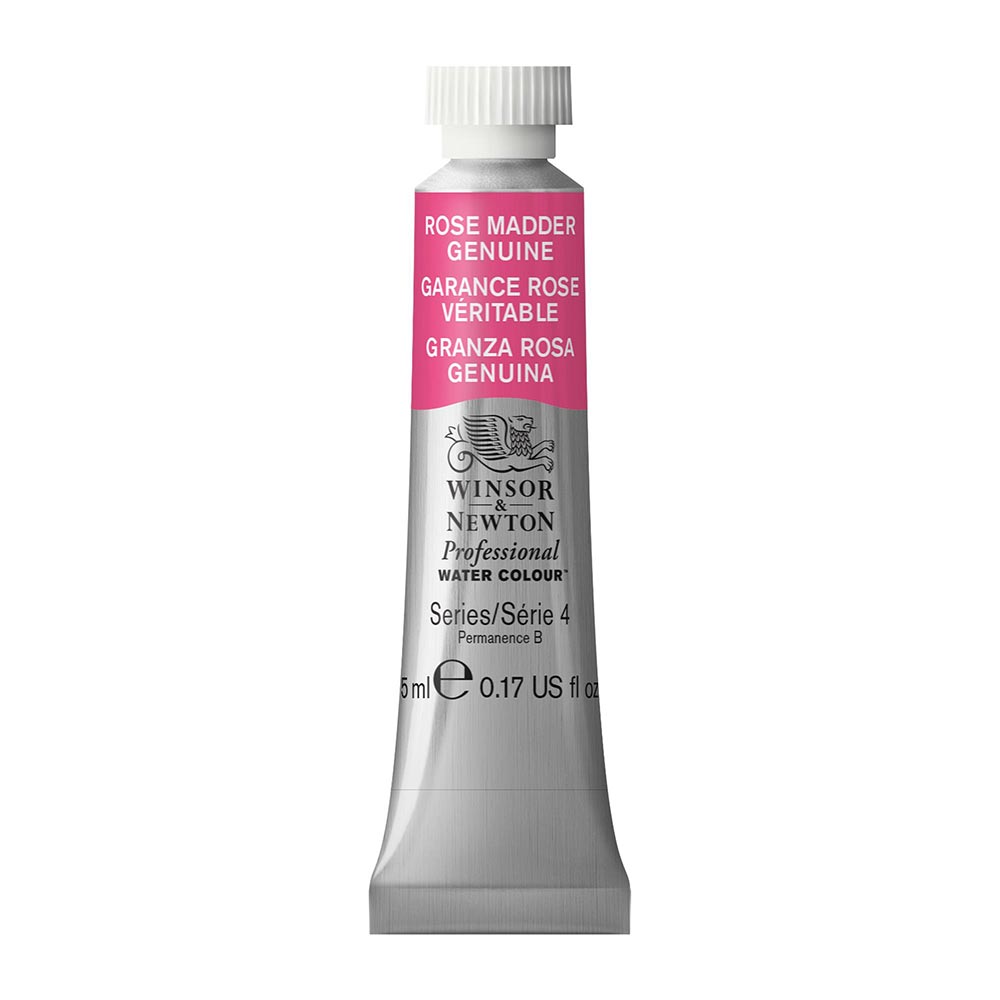 Winsor & Newton Professional Sulu Boya 5ml Rose Madder Genuine 587 S.4