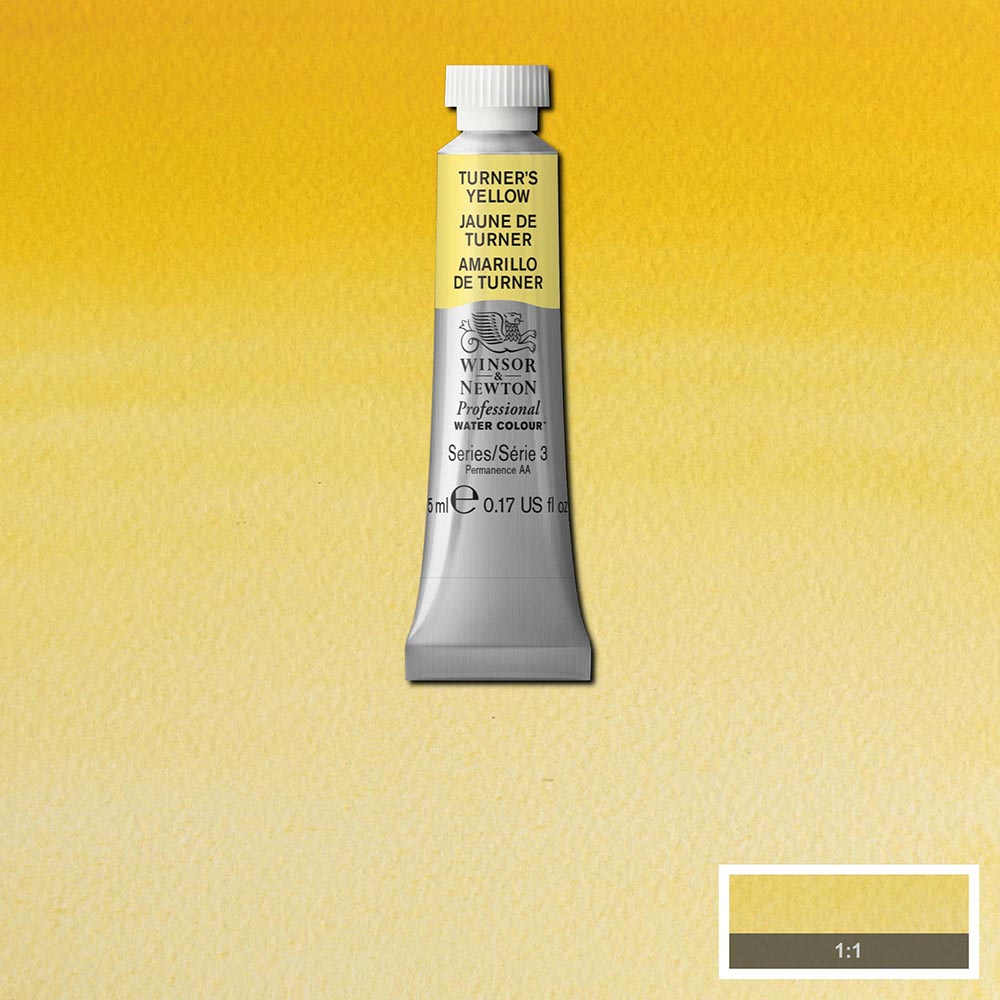 Winsor & Newton Professional Sulu Boya 5ml Turner’s Yellow 649 S.3