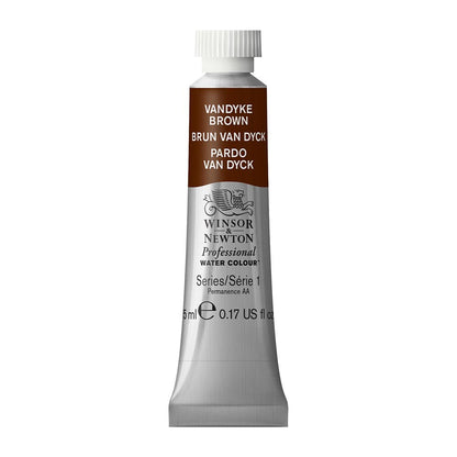 Winsor & Newton Professional Sulu Boya 5ml Vandyke Brown 676 S.1