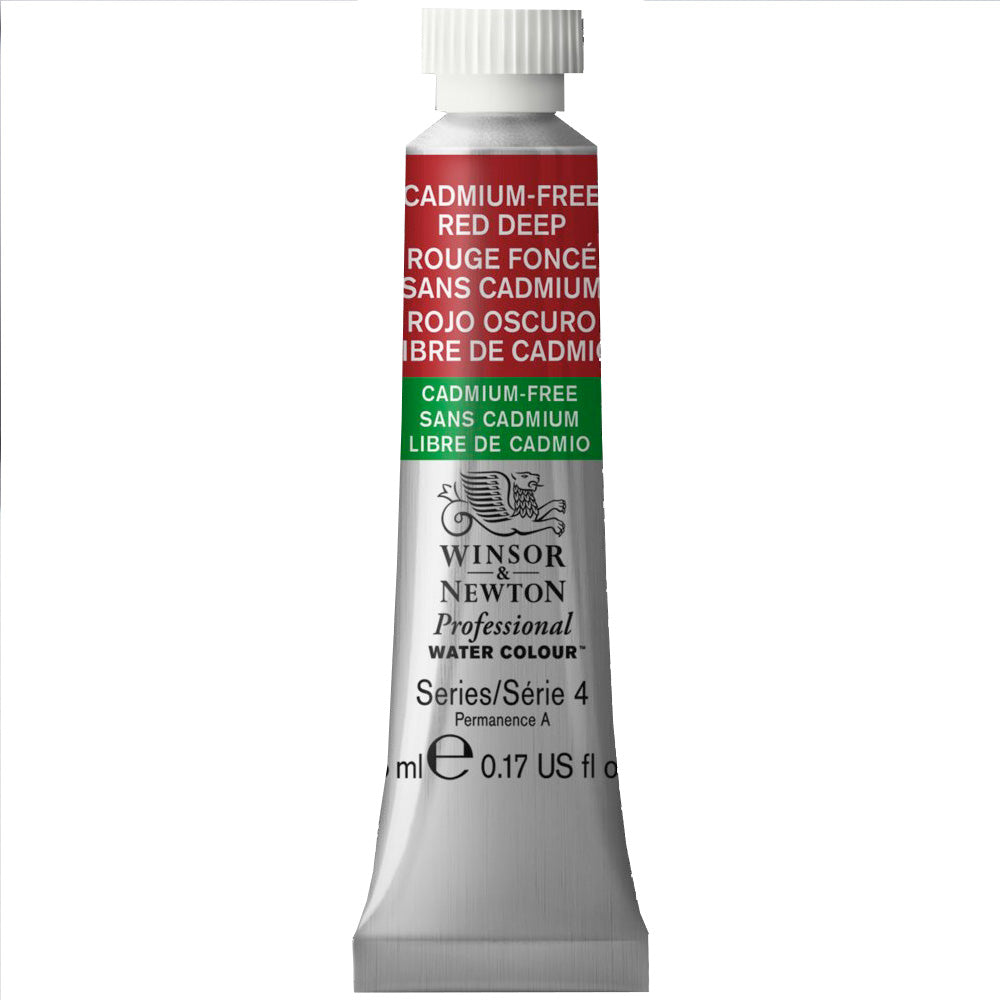 Winsor & Newton Professional Sulu Boya 5ml Cadmium-Free Red Deep 895 S.4