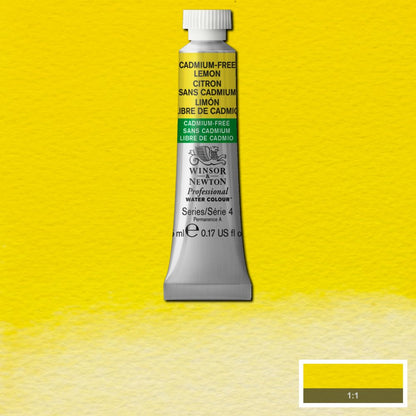 Winsor & Newton Professional Sulu Boya 5ml Cadmium-Free Lemon 898 S.4