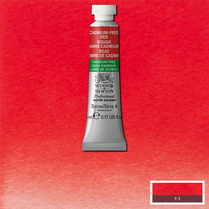 Winsor & Newton Professional Sulu Boya 5ml Cadmium-Free Red 901 S.4