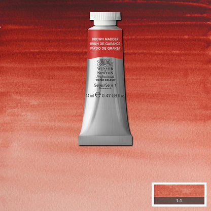 Winsor & Newton Professional Sulu Boya 14ml Brown Madder 056 S.1