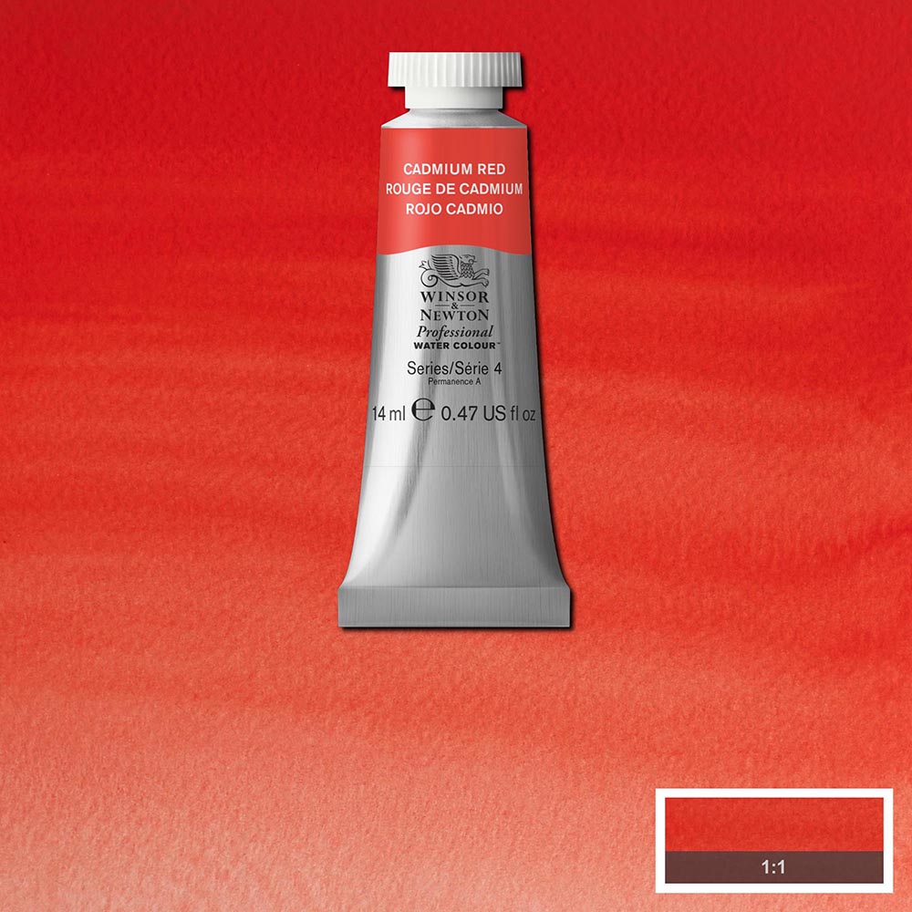Winsor & Newton Professional Sulu Boya 14ml Cadmium Red 094 S.4