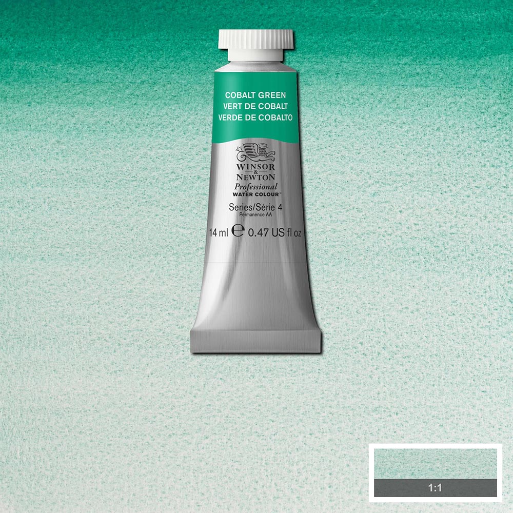 Winsor & Newton Professional Sulu Boya 14ml Cobalt Green 184 S.4