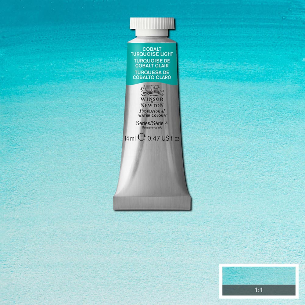 Winsor & Newton Professional Sulu Boya 14ml Cobalt Turquoise Light 191 S.4