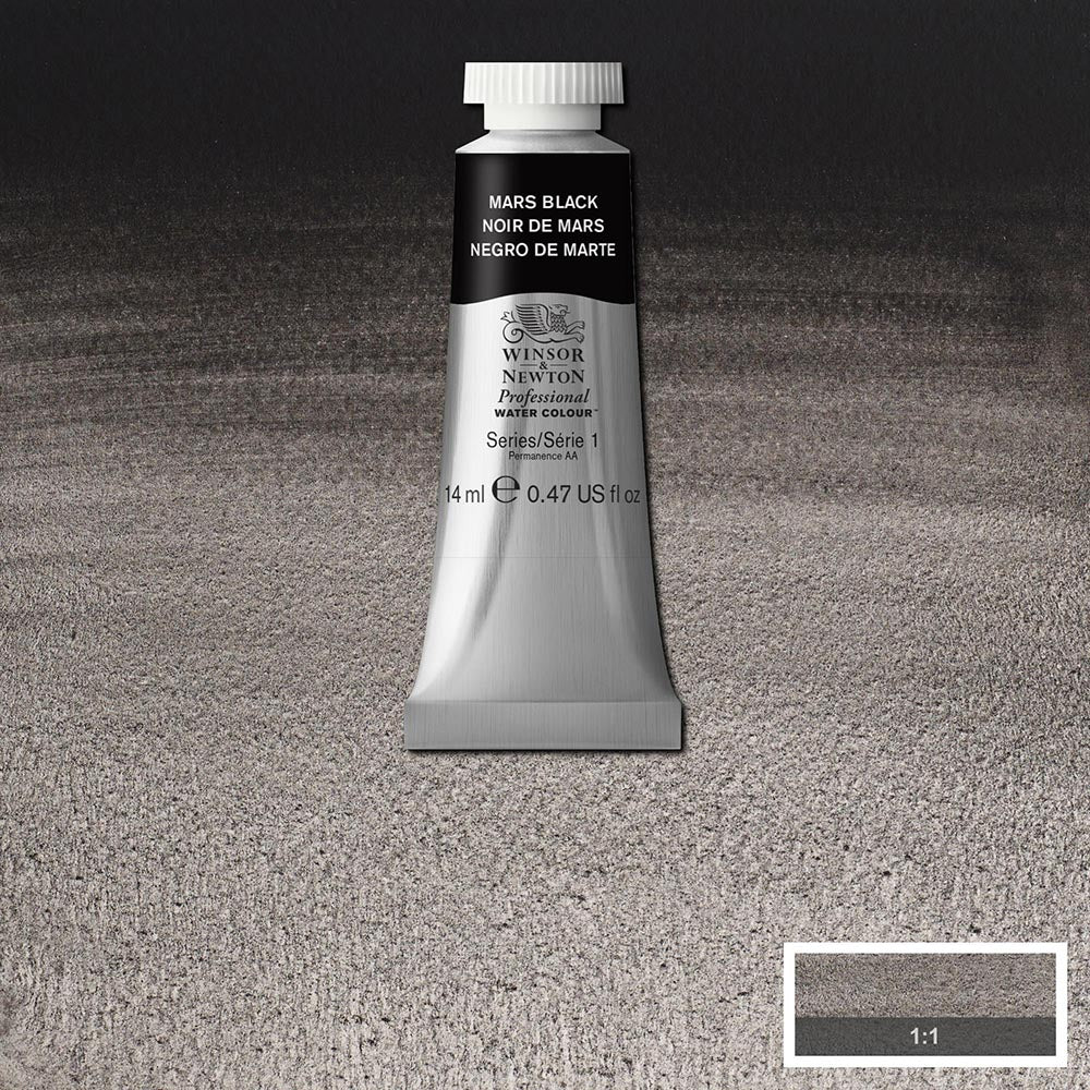 Winsor & Newton Professional Sulu Boya 14ml Mars Black 386 S.1