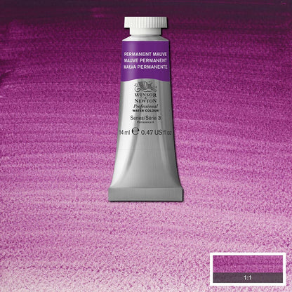 Winsor & Newton Professional Sulu Boya 14ml Permanent Mauve 491 S.3