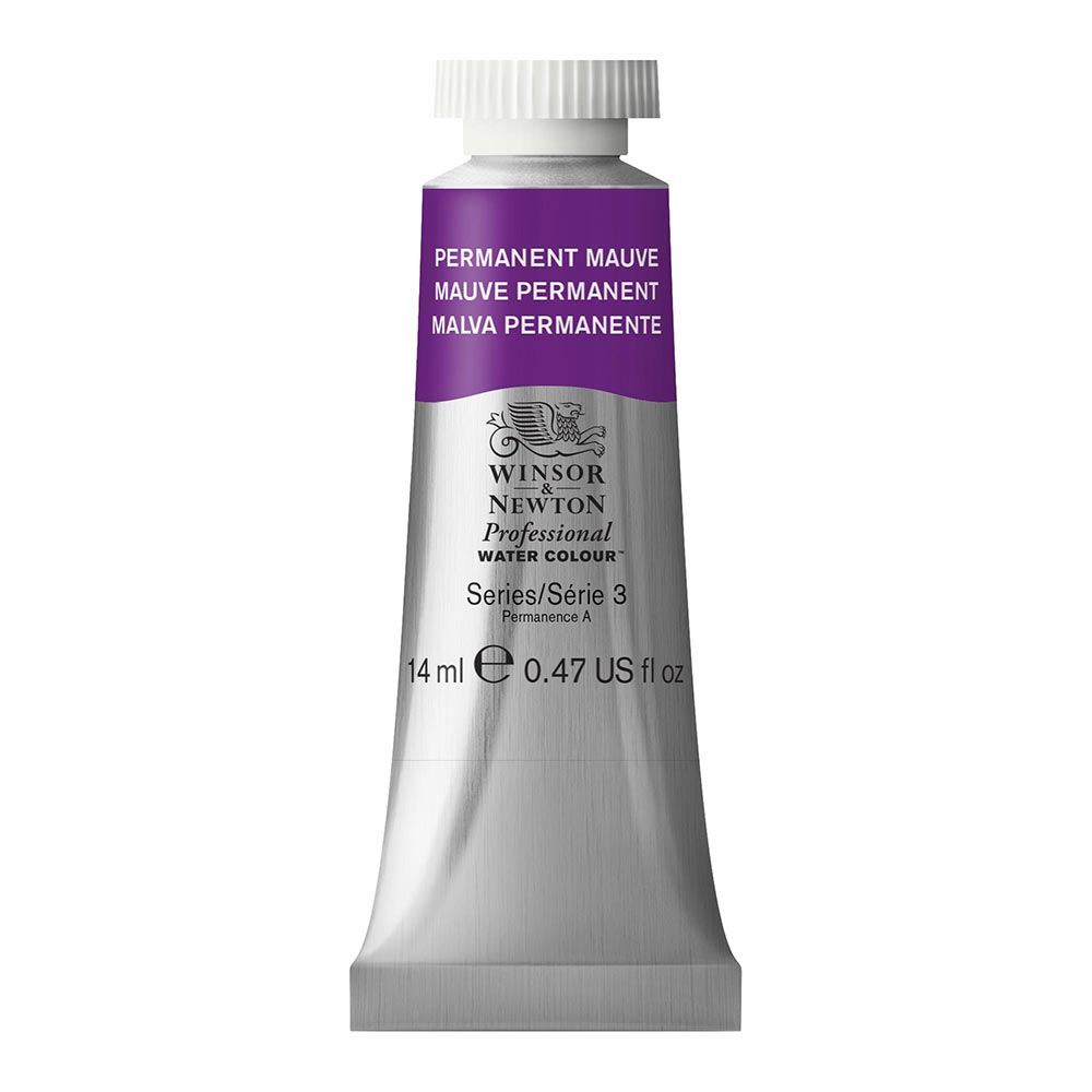 Winsor & Newton Professional Sulu Boya 14ml Permanent Mauve 491 S.3