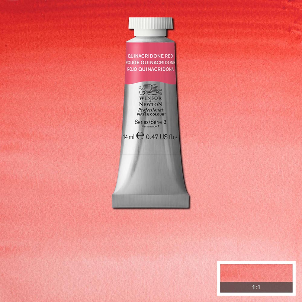 Winsor & Newton Professional Sulu Boya 14ml Quinacridone Red 548 S.3