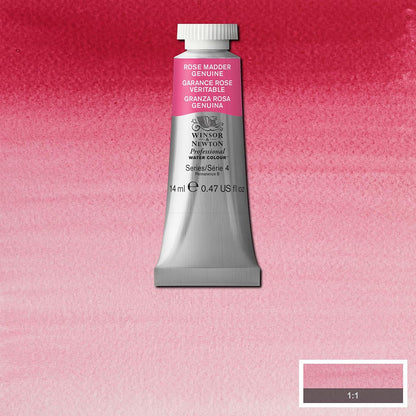 Winsor & Newton Professional Sulu Boya 14ml Rose Madder Genuine 587 S.4