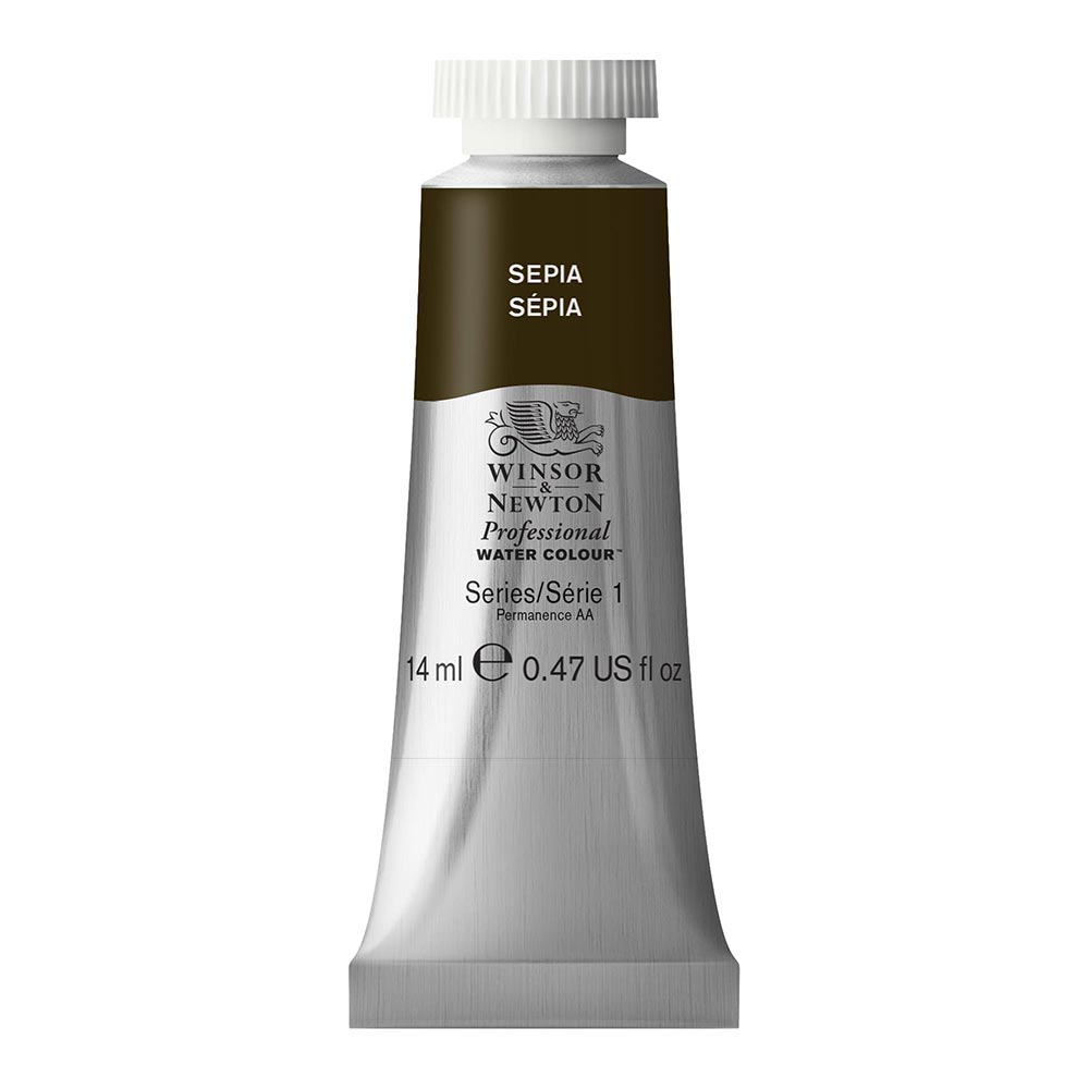 Winsor & Newton Professional Sulu Boya 14ml Sepia 609 S.1
