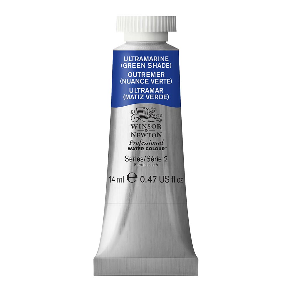 Winsor & Newton Professional Sulu Boya 14ml Ultramarine (Green S) 667 S.2