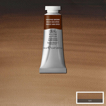 Winsor & Newton Professional Sulu Boya 14ml Vandyke Brown 676 S.1