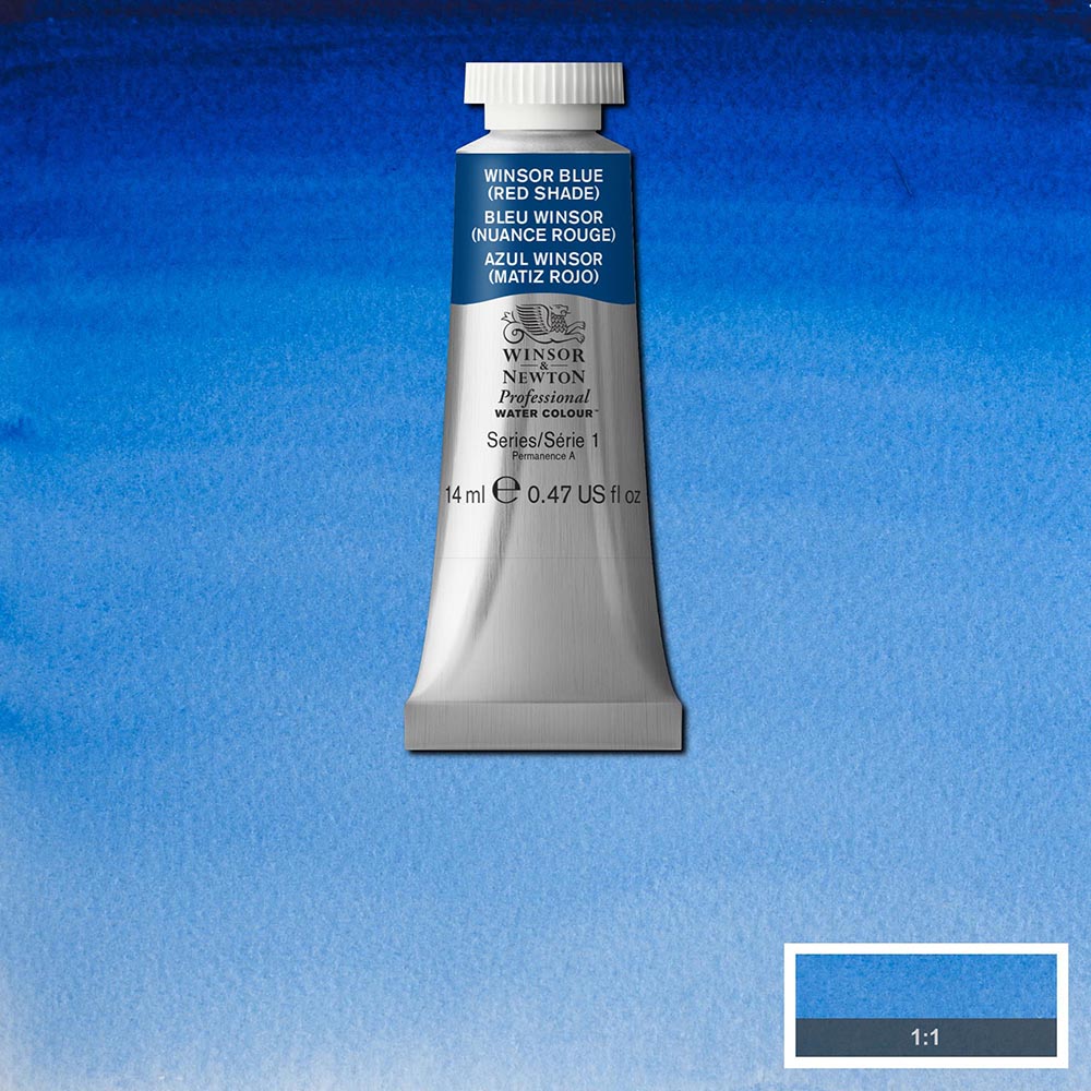 Winsor & Newton Professional Sulu Boya 14ml Winsor Blue (Red Shade) 709 S.1