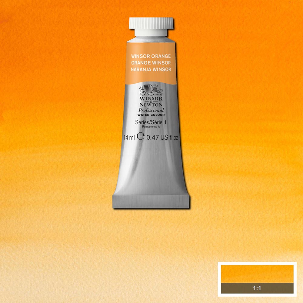 Winsor & Newton Professional Sulu Boya 14ml Winsor Orange 724 S.1