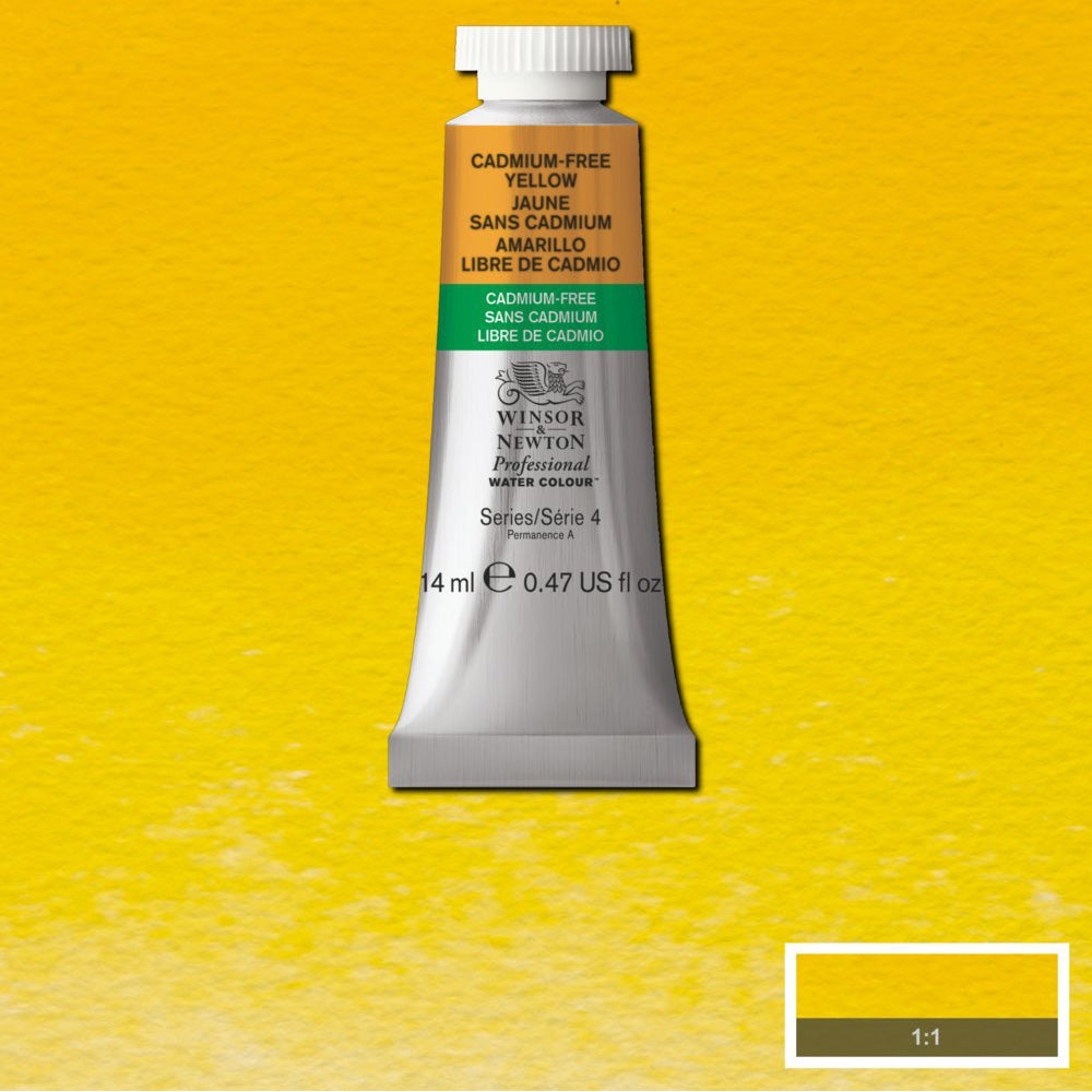 Winsor & Newton Professional Sulu Boya 14ml Cadmium-Free Yellow 890 S.4