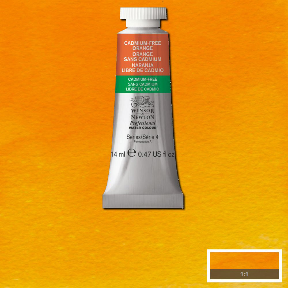 Winsor & Newton Professional Sulu Boya 14ml Cadmium-Free Orange 899 S.4