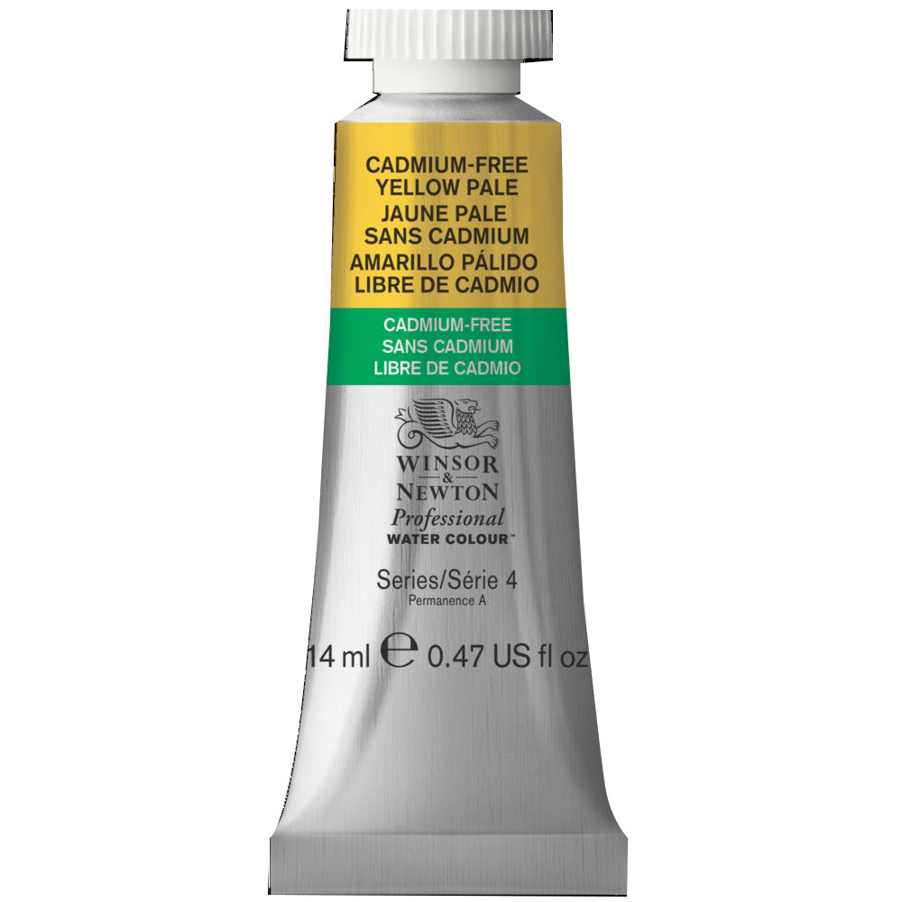 Winsor & Newton Professional Sulu Boya 14ml Cadmium-Free Yellow Pale 907 S.4