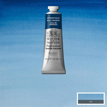 Winsor & Newton Professional Sulu Boya 37ml Antwerp Blue 010 S.1