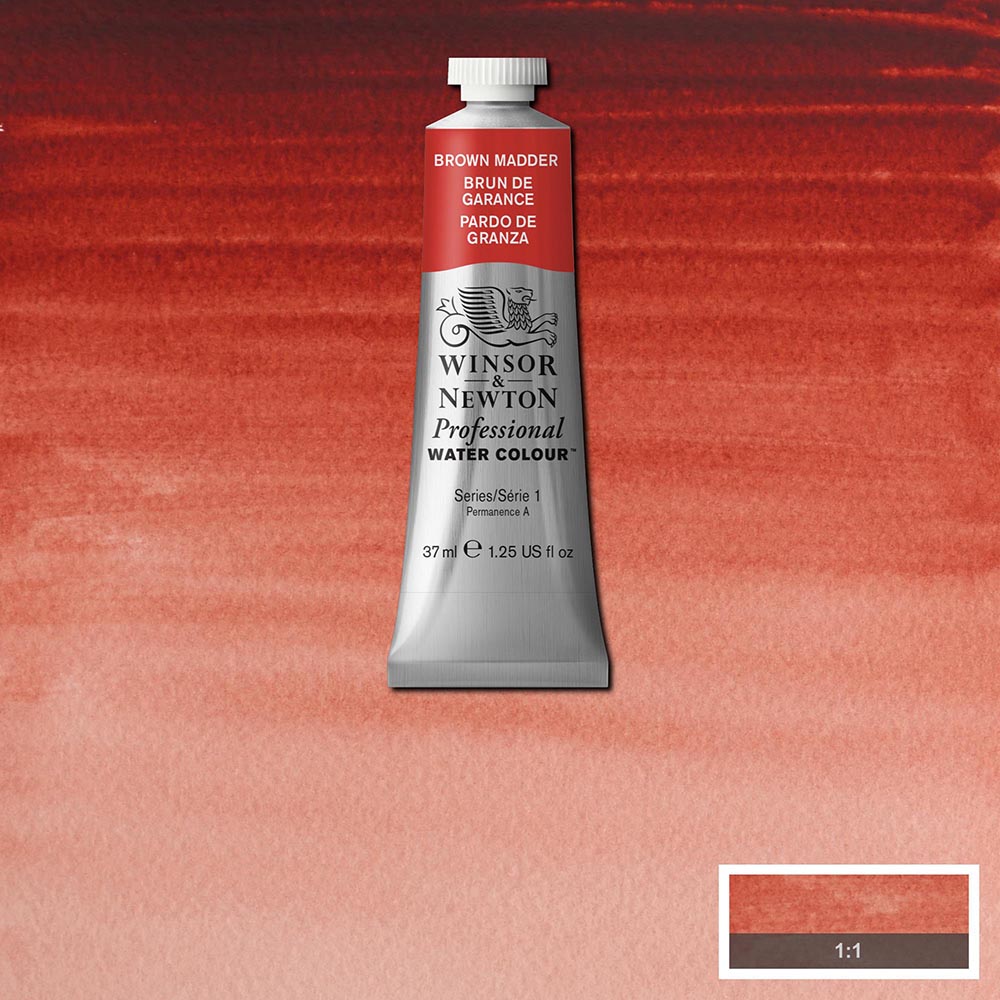 Winsor & Newton Professional Sulu Boya 37ml Brown Madder 056 S.1