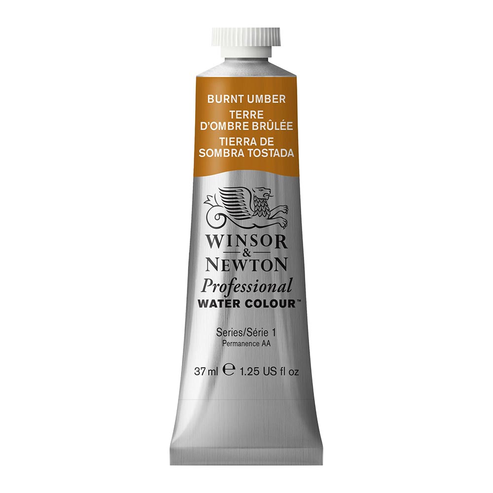Winsor & Newton Professional Sulu Boya 37ml Burnt Umber 076 S.1
