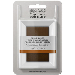 Winsor & Newton Professional Sulu Boya Burnt Umber 076 S.1 (Dev Tablet)