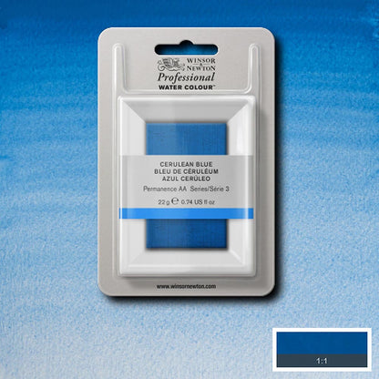 Winsor & Newton Professional Sulu Boya Cerulean Blue 137 S.3 (Dev Tablet)