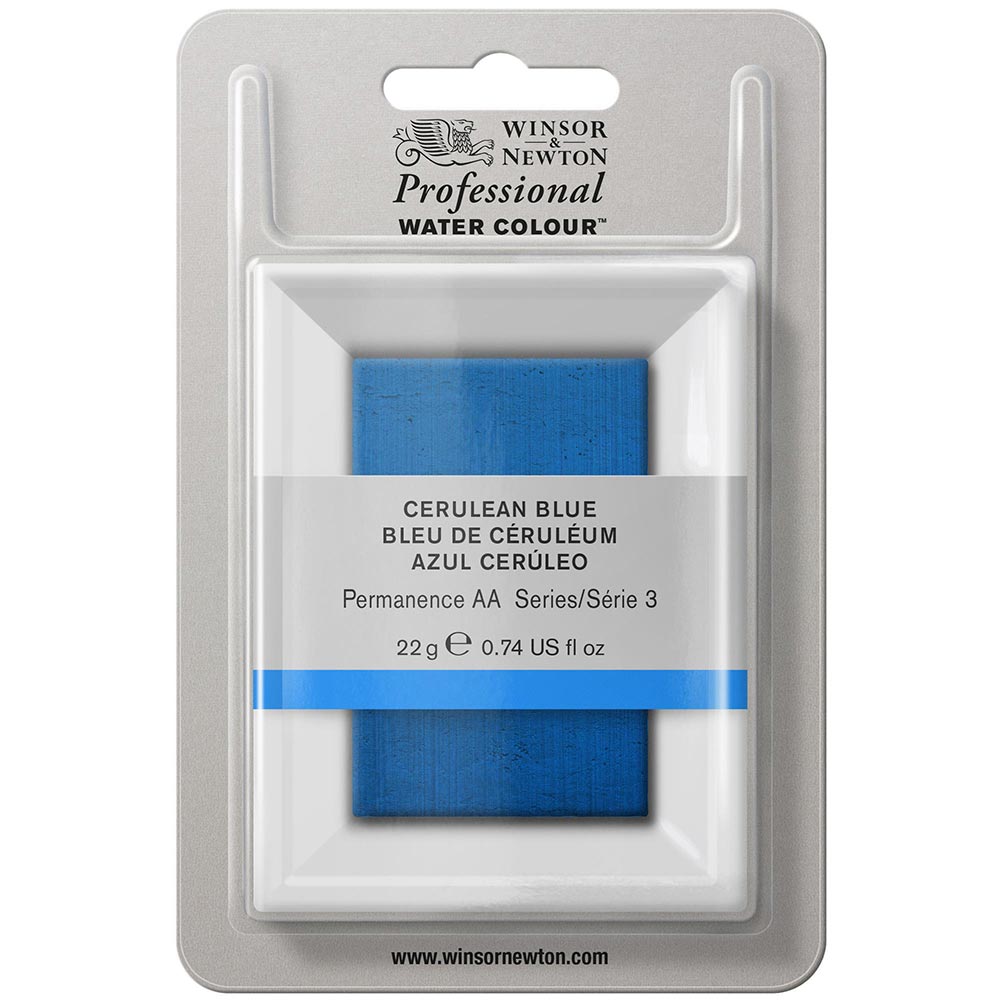 Winsor & Newton Professional Sulu Boya Cerulean Blue 137 S.3 (Dev Tablet)