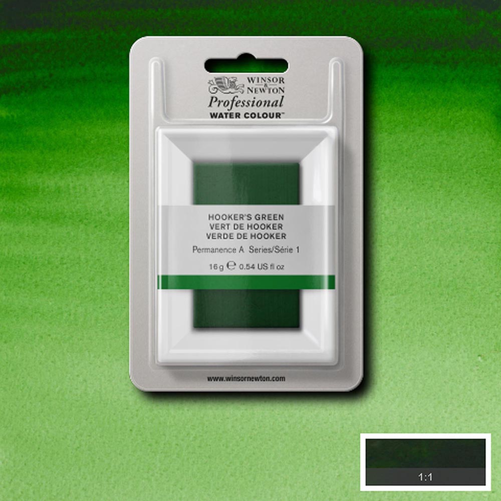 Winsor & Newton Professional Sulu Boya Hooker’s Green 311 S.1 (Dev Tablet)