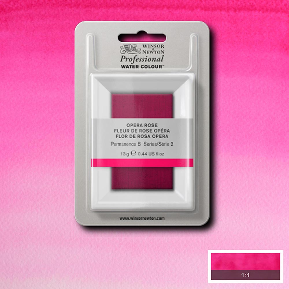 Winsor & Newton Professional Sulu Boya Opera Rose 448 S.2 (Dev Tablet)